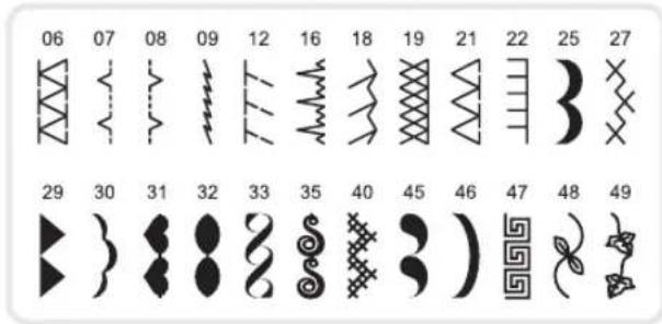 06 07 08 09 12 16 18 19 21 22 25 27 29 30 31 32 33 35 40 45 46 47 48 49
