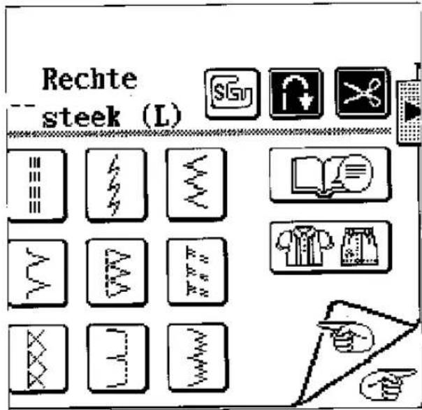 Rechte steek (L)