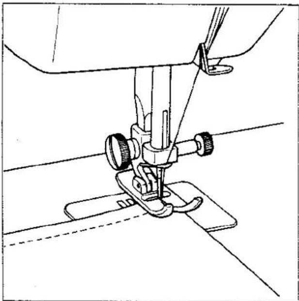 BROTHER VX-510 - De Rechte Steek - 1
