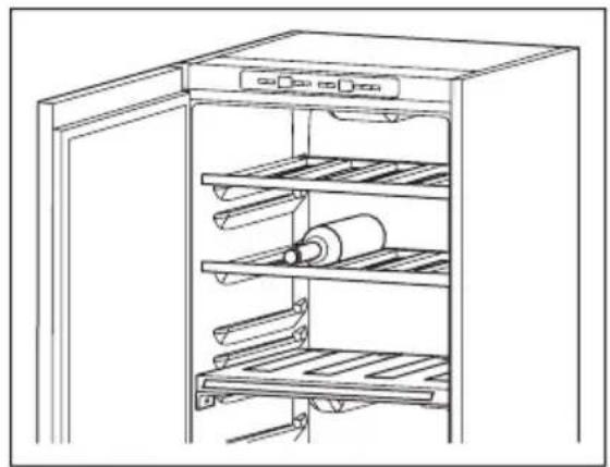 AEG SWD81800G0 - Wine Cellar Bottle Holder - 1