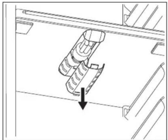AEG SWD81800G0 - Replacing the lamp Wine Cellar - 3