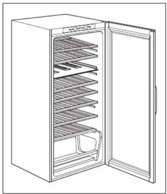 AEG SWD81800G0 - Prateleiras da garrafeira - 1