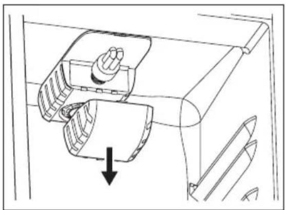 AEG SWD81800G0 - Replacing the lamp Wine Cellar - 2