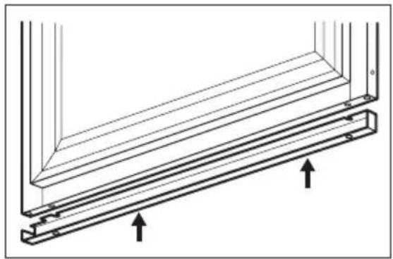 AEG SWD81800G0 - Assembly instructions for the compensator lower part of the door - 2