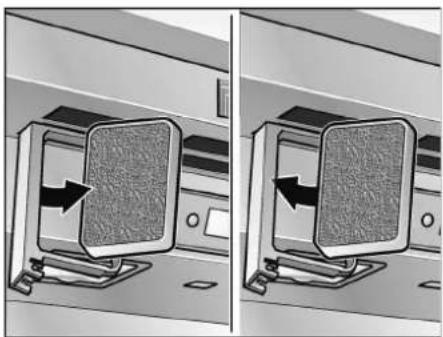 GAGGENAU RW 414 - Actieve-kool luchtfilter vervangen - 2
