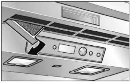 GAGGENAU RW 414 - Actieve-kool luchtfilter vervangen - 1