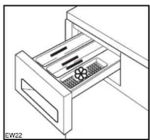 FRIGIDAIRE FR 4021C - Wasmiddelhouder - 1