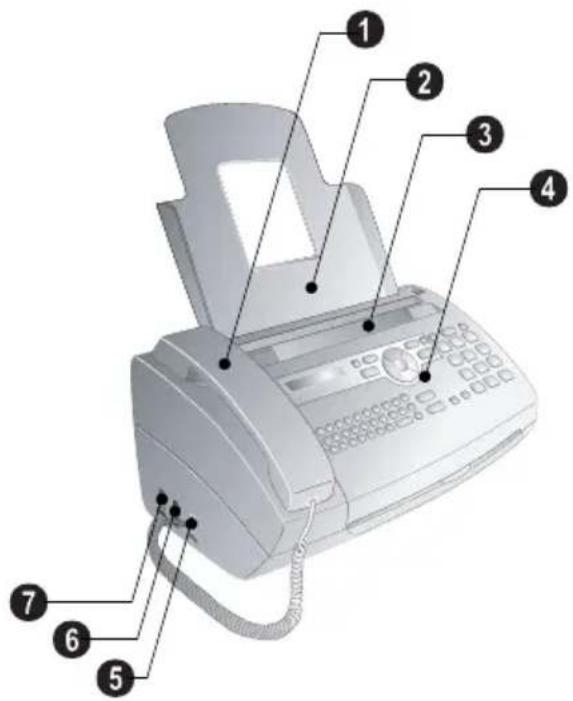 XEROX TF4075 - Toesteloverzicht - 1