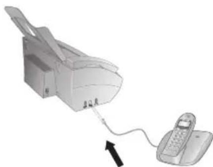 XEROX TF4075 - Aansluiting aan het toestel - 1