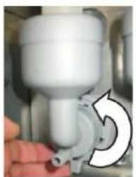 Carimali Armonia Smart - Mixer-unit handmatig reinigen (alleen bij machines met chocomodule) - 2