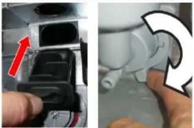 Carimali Armonia Smart - Mixer-unit handmatig reinigen (alleen bij machines met chocomodule) - 4