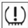 MINI Hardtop (2014) - Indication of a flat tire - 1