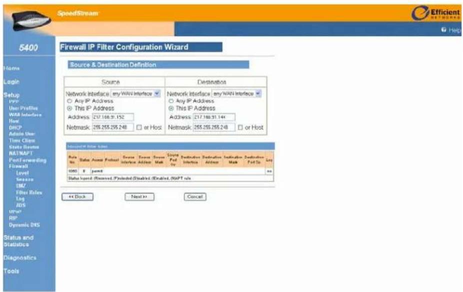 SIEMENS SpeedStream 5400 - Stap 1. - 2