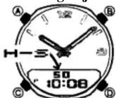 CASIO Edifice EFA-112D-1AVEF - De analoge tijd instellen - 1