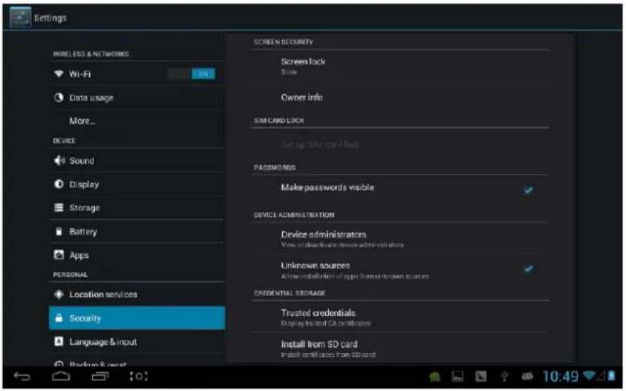 Cherry Mobility M-1023Q - Beveiliging - 1