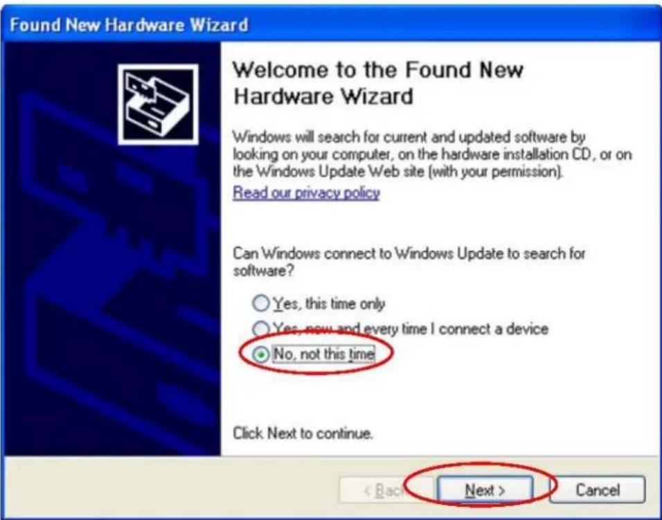 Cherry Mobility M-1038 - Found New Hardware Wizard - 1