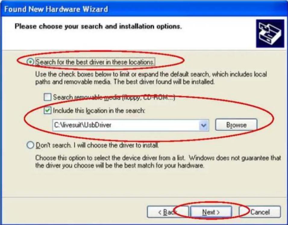 Cherry Mobility M-1038 - Found New Hardware Wizard - 2