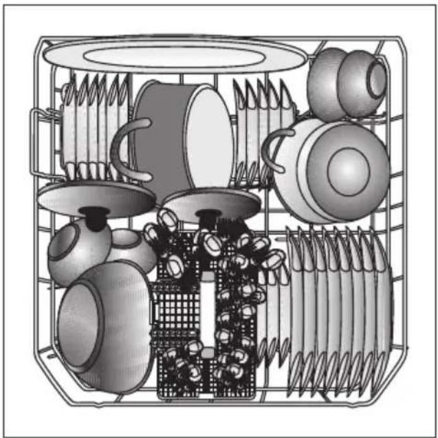 BEKO DFN 2520 S - Onderste korf - 1