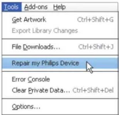 PHILIPS SA3RGA02P - RAGA opnieuw instellen? - 1