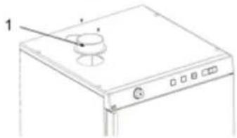 ASKO DC7583 - Aansluiten op de ventilatie - 1