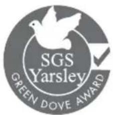 SGS Yarsley GREEN DOVE AWARD