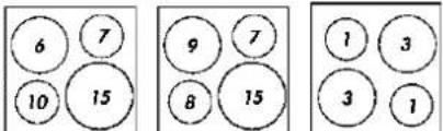 6 7 10 15 9 7 8 15 1 3 3 1