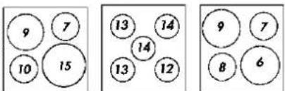 9 7 10 15 13 14 13 12 14 8 6