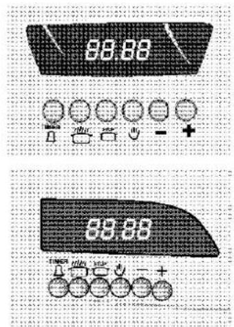 BEKO CS 51000 - Instelling van de elektronische timer - 1