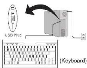 USB Plug Keyboard)