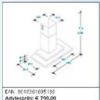 CANDY CIF 130/1 - cm design wandschouw - 1