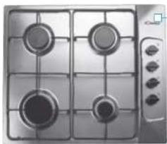 CANDY CIF 130/1 - cm gaskookplaat - 2