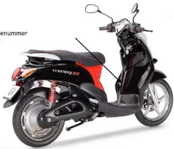 Nimoto Trendy-R - Frame en motornummer: - 2