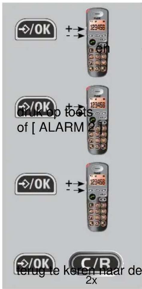 Fysic FX-5020 - ALARM UITSCHAKELEN: - 1