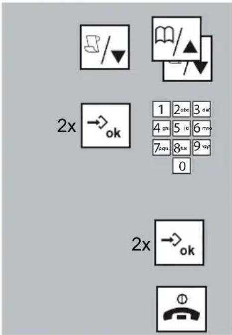 Fysic FX-5209 - KOPIËREN NAAR HET TELEFOONBOEKGEHEUGEN: - 1