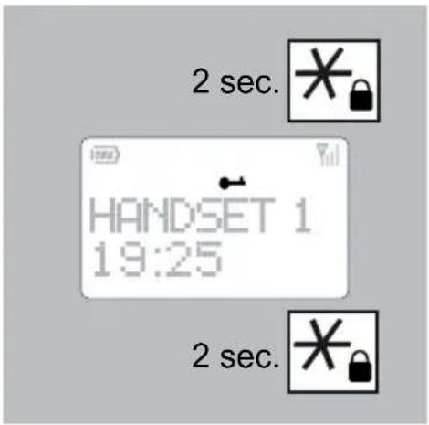 Fysic FX-5209 - TOETSENBORD BLOKKEREN: - 1
