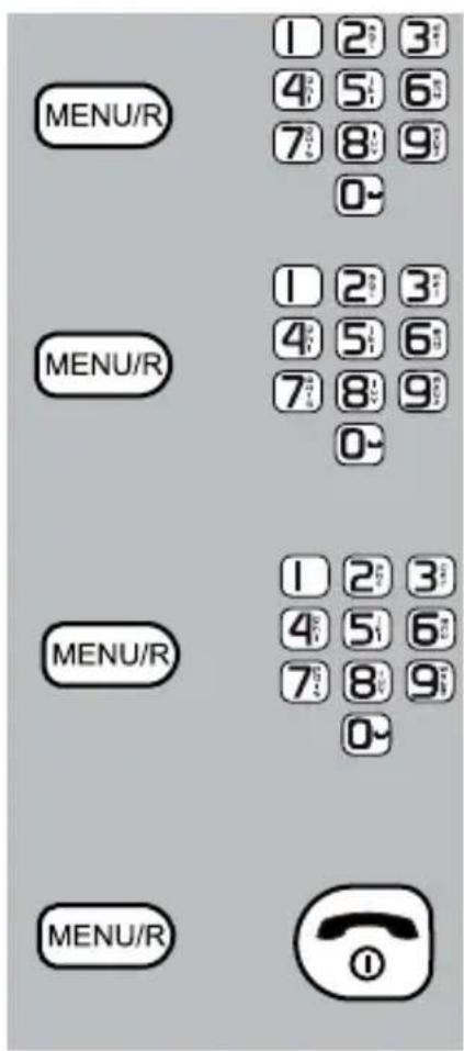 Fysic FX-5107 - PIN-CODE: - 1