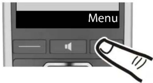 GIGASET E500A XL DUO - Datum en tijd instellen - 1