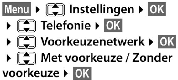 GIGASET E500A XL DUO - Vermeldingen in voorkeuzelijsten opslaan of wijzigen - 1