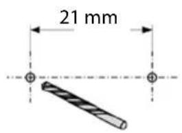 GIGASET E500A XL DUO - Wandmontage van de lader - 1