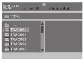PC 36 03:43 DC 03:43 iChys TRACK01 TRACK02 TRACK03 TRACK04 TRACK05