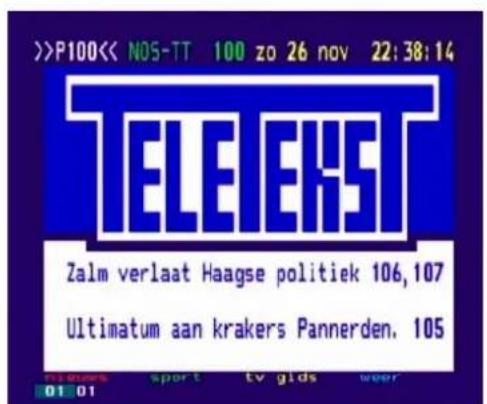 LENCO TFT-711 - Bediening teletekst - 2