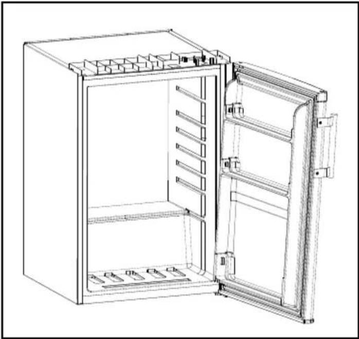 INVENTUM VR601 - | REVERSING THE DOOR OPENING - 4