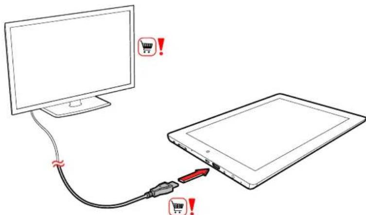 Tom Tec Dual 10 - Aansluiten randapparatuur - 1