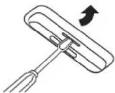 SHARP DK-AP7NW - ■ De iPod-adapter verwijderen - 1