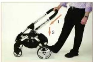 iCandy Peach blossom 2 - WAARSCHUWING De maximale belasting van de boodschappenmand is 5 kg. - 1