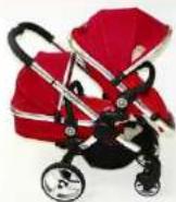 iCandy Peach blossom 2 - Dubbele kinderwagen mogelijkheden: - 2