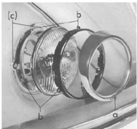 VOLKSWAGEN Kever Convertible (1973) - Headlights - 1