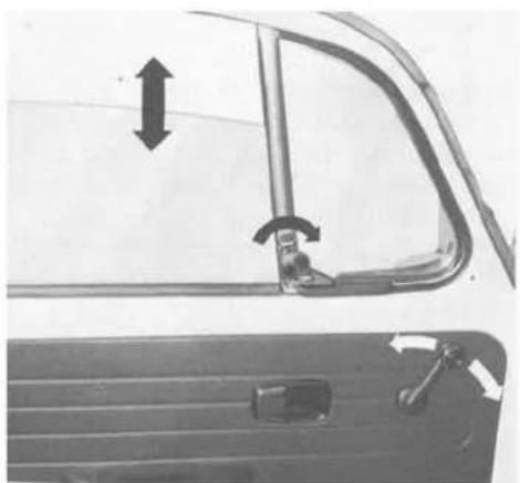 VOLKSWAGEN Kever Convertible (1973) - Seat adjustment - 2