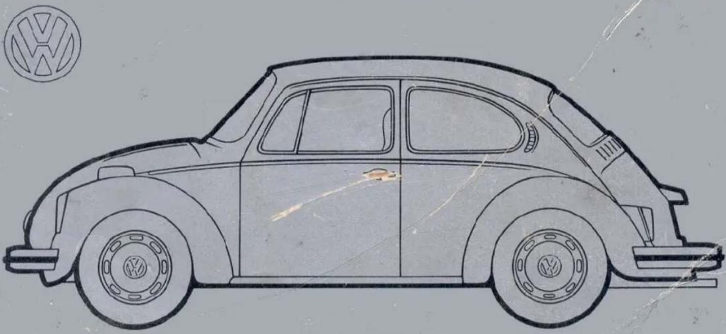 VOLKSWAGEN Kever Convertible (1973) - Volkswagen Owner's Manual: Operation and Maintenance - 1