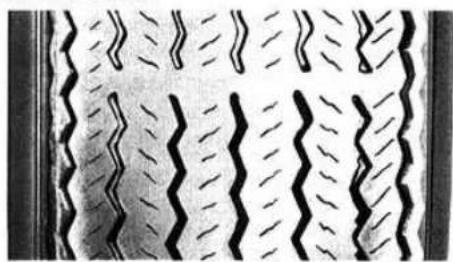 VOLKSWAGEN Kever Convertible (1973) - Tire wear - 1